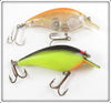 Norman Chatreuse & Hologram Finish Little N Lure Pair 