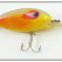Vintage Strike King Yellow & Red Scale Psycho Scout Lure 