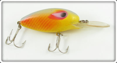 Vintage Strike King Yellow & Red Scale Psycho Scout Lure 