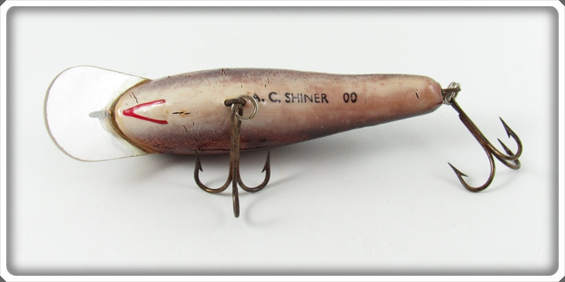 Vintage A.C. Shiner Copper Model 00 Lure For Sale Vintage A.C. Shiner Copper Model 00 Lure For Sale