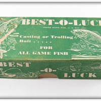 Vintage South Bend Best O Luck Empty Lure Box 