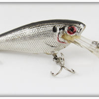 Bagley Black On Silver Foil Small Fry Shad Lure