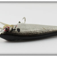 Bagley Black On Silver Foil Small Fry Shad