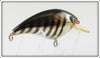 Vintage Smithwick Chrome Black Stripes Bo Jack Lure B-3010 S