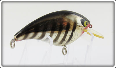 Vintage Smithwick Chrome Black Stripes Bo Jack Lure B-3010 S