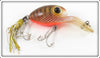 Vintage Fred Arbogast Brow Parrot Bug Eye Lure 