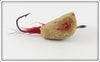 Vintage Jamison Red & White Coaxer Lure 
