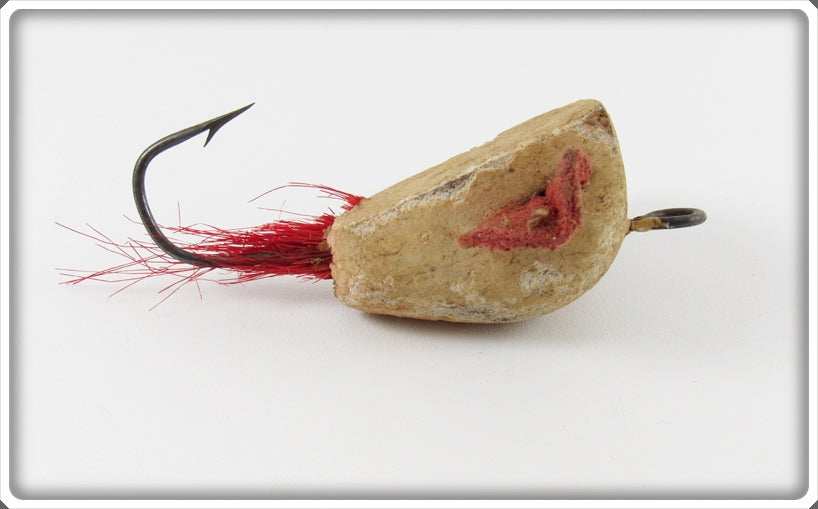 Vintage Jamison Red & White Coaxer Lure 