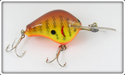 Bagley Dark Crayfish On Chartreuse Diving B I DB1 Lure