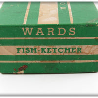 Montgomery Ward Green Wards Fish Ketcher Box