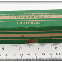 Montgomery Ward Green Wards Fish Ketcher Box