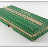 Montgomery Ward Green Wards Fish Ketcher Box