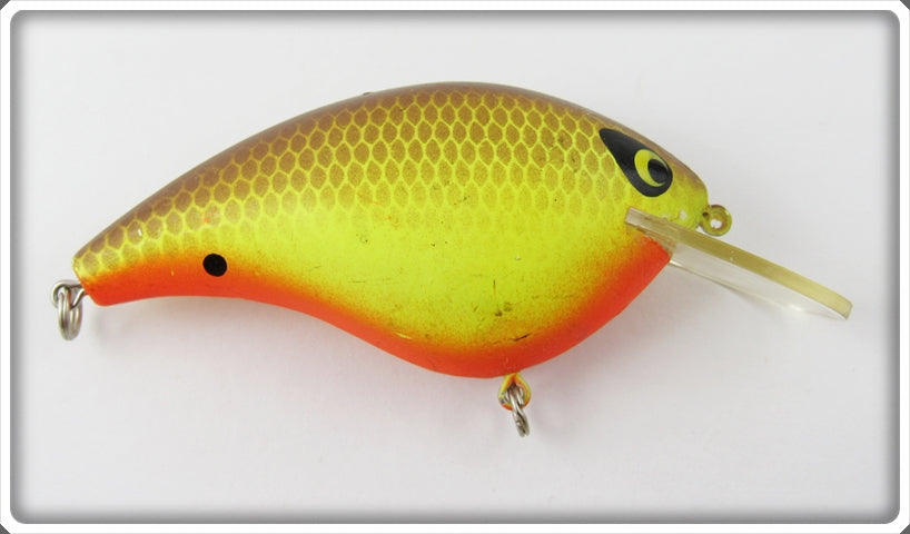 Vintage Smithwick Brown & Chartreuse Scale Bo Jack Lure B-3066