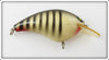 Vintage Smithwick White Black Stripes Bo Jack Lure B-3010