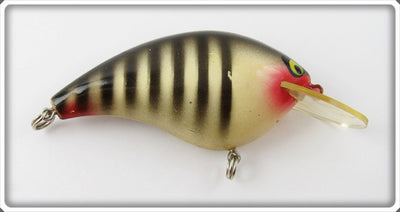 Vintage Smithwick White Black Stripes Bo Jack Lure B-3010
