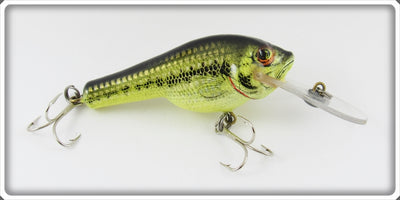 Bagley Little Bass On Chartreuse Small Fry Bass Lure