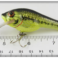 Bagley Little Bass On Chartreuse Small Fry Bass