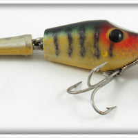 Vintage Fred Arbogast Perch Hula Diver Lure