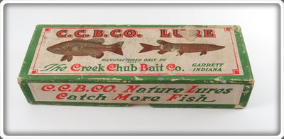 Vintage Creek Chub Pikie Scale Husky Pikie Empty Lure Box