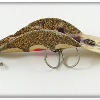 Buck Perry Purple & Gold Spoon Plug