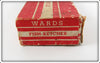 Montgomery Ward Red Wards Fish Ketcher Box