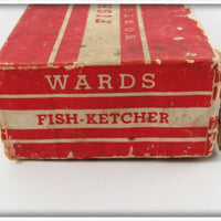 Montgomery Ward Red Wards Fish Ketcher Box