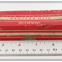 Montgomery Ward Red Wards Fish Ketcher Box