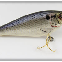 Bagley Shad On White Small Fry Shad Lure