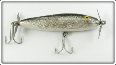 Vintage Rebel Silver & Black Top Prop Lure