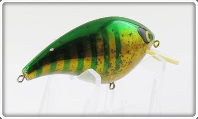 Vintage Smithwick Yellow Chrome Green Back & Stripes Bo Jack B-3088