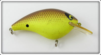 Vintage Smithwick Brown & Chartreuse Scale Bo Jack Lure B-3066