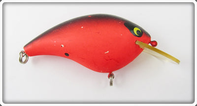 Vintage Smithwick Fluorescent Red Black Back Bo Jack Lure B-3083