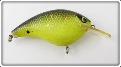 Vintage Smithwick Black & Chartreuse Scale Bo Jack Lure B-3067