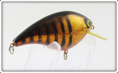 Vintage Smithwick Gold Black Stripes Bo Jack Lure B-3038S