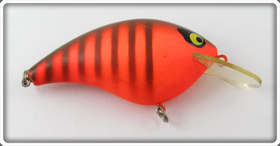 Vintage Smithwick Orange & Brown Stripes Bo Jack Lure B-3050