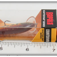 Rapala Hot Mustard Muddler Scatter Rap Countdown In Box