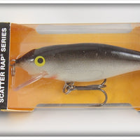 Rapala Silver Scatter Rap Shad Lure In Box 