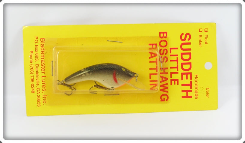Blademaster Lures Inc Suddeth Little Boss Hawg Rattlin On Card