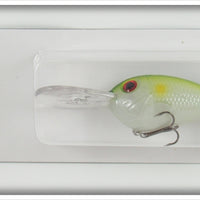 Castaic White & Green The Cowboy Lure On Card 