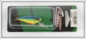 Cotton Cordell Blue & Chartreuse We CC Shad Lure On Card