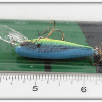 Cotton Cordell Blue & Chartreuse We CC Shad On Card