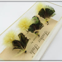Feather Fads Fly Earrings & Hat Pins Set In Box