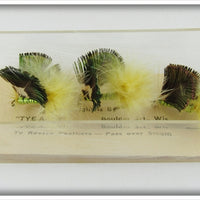 Feather Fads Fly Earrings & Hat Pins Set In Box