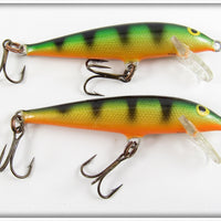 Rapala Perch Floating Minnow Lure Pair