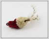 Deer Hair Red & White Fly Rod Bug