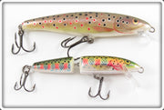 Rapala Natural Trout Minnow Lure Pair 