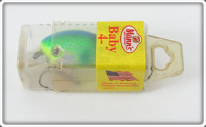 Vintage Mann's Citrus Shad Baby 4- Lure In Box 
