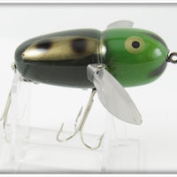 Heddon Green With Gold Wings Crazy Crawler Lure 
