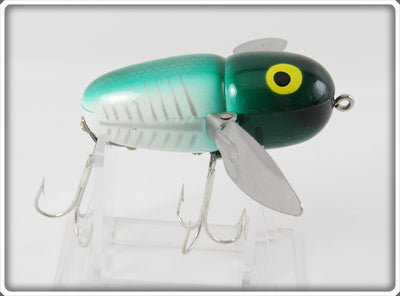 Heddon Green With Silver Shore Crazy Crawler Lure 