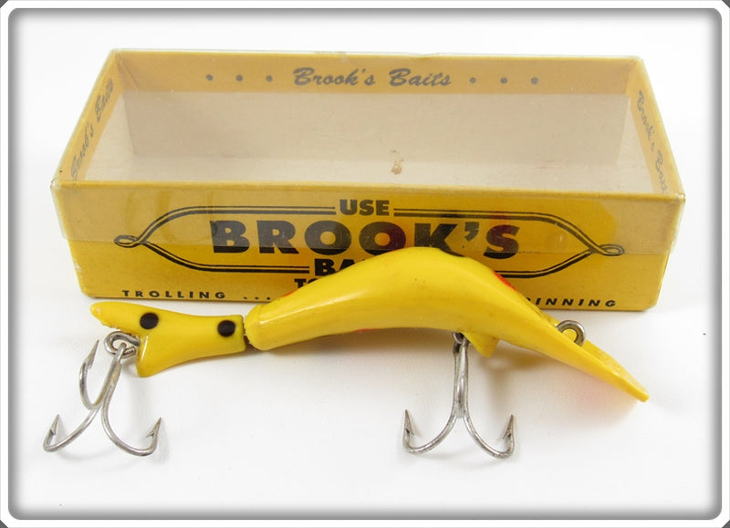 brooks baby reefer fishing lure R-Jay Industries Inc Yellow Spotted In Box For Sale Size:600NN Aqua-Clear Hi-Lo Mixed Color Rod holder mount